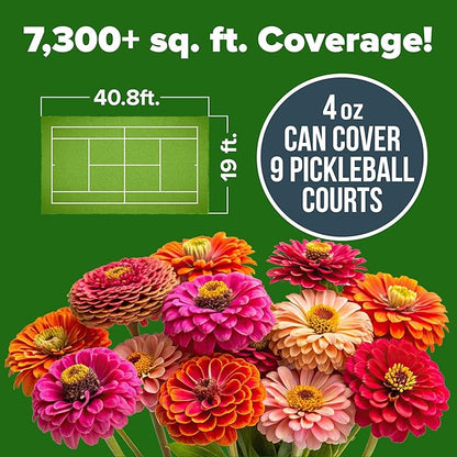 HOME GROWN Zinnia Seeds for 2026 - California Giant Mix - 14,600+ (4 oz) 𝗡𝗢𝗡-𝗚𝗠𝗢 𝗨𝗦𝗔 Plant Wildflower Blooms – Bulk Seeds for Planting Flowers Outside - Pollinator Gardens (Zinnia elegans)
