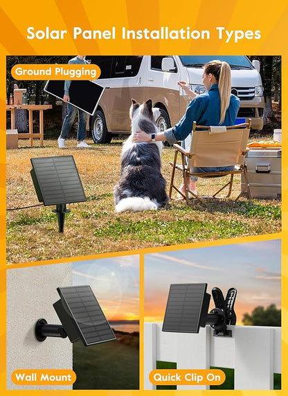 Brightown Outdoor Solar String Lights 34FT - LED G40 Pro Globe Patio Energy Saving with 11 Shatterproof Bulbs, 3 Light Modes Waterproof Hanging Lights for Christmas Outside Garden Backyard Party Decor