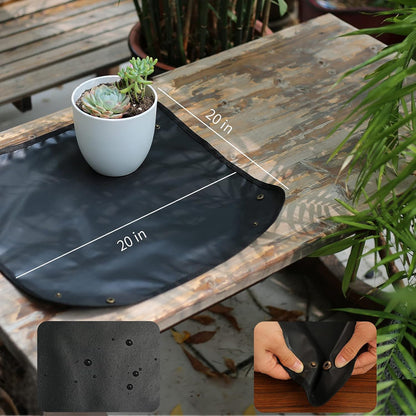 5Pcs Succulent Tools, Mini Garden Tools,Plant Potting Mat as Plant Accessories,Succulent Gardending Hand Tools Kit for Seedling Soil,Caring Succulent,etc,Gifts for Woman’s Gardening work(No Flowerpot)