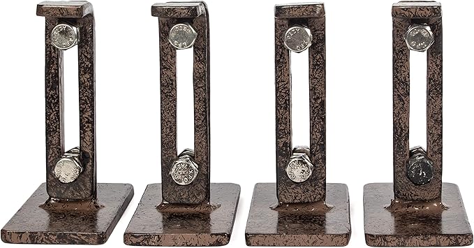 H Potter Outdoor Metal Wall Decor or Trellis for Climbing Plants Suitable as Art Garden Panel Roses Vines Privacy Includes Brackets to be Hanging Gar124w1