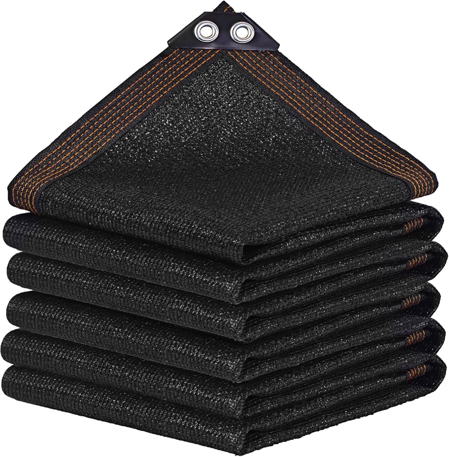 winemana Black Shade Cloth 90%, 8x20 FT Mesh Tarp - Garden Shade for Greenhouse, Patio, Vegetables, Plants Cover and Chicken Coops, Sun Shade Net for Outdoor Protection with Reinforced Grommets