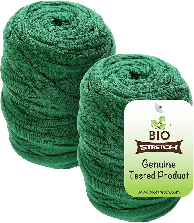 Soft Garden Plant Ties for Indoor & Outdoor Plants - Strong & Stretchy Cut-to-Length Plant Tape for Climbing Plants, Tomato Vines & Home Gardening (130 ft / 40M)