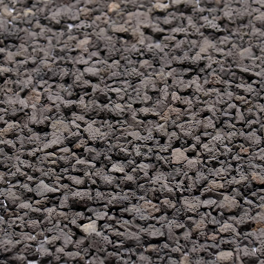 Volcanic Rock for Plants. Black Lava Rock. 1/5 Inch - 2 lbs for Potting Soil, Succulents, Pots, Plants, Indoor, Crafting, Vase Fillers (Mini (0.2 Inch), Horticultural - Black Lava, 2)
