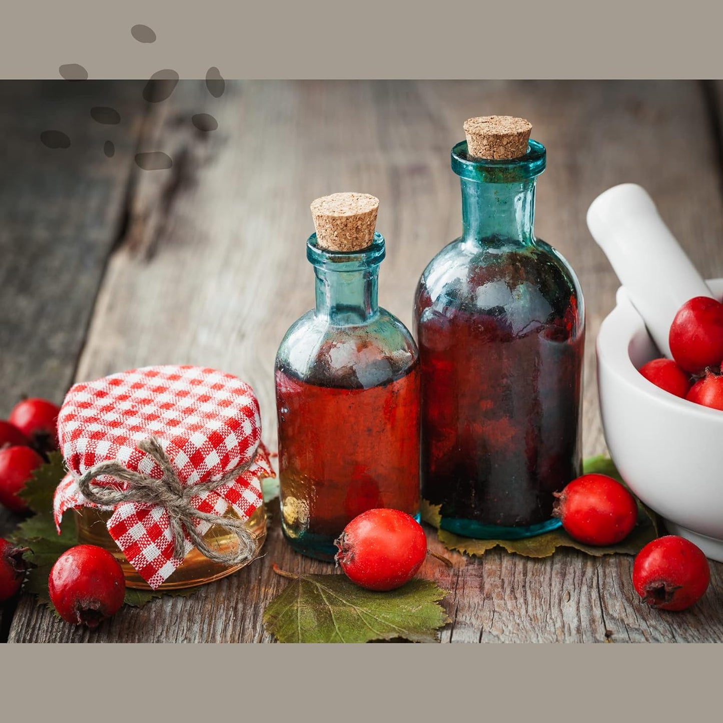 MagJo Naturals Hawthorn Berries, Whole Dried, 16 oz (1 lb)