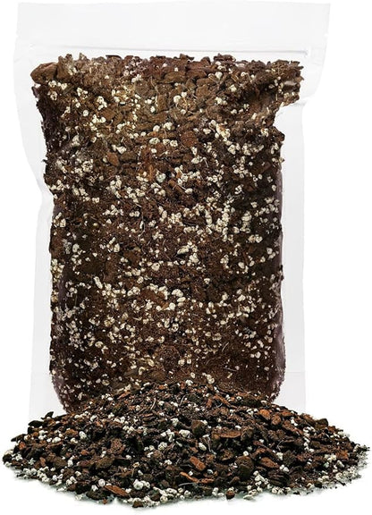 GARDENERA Monstera Borsigiana Potting Mix - Optimal Nutrients for Vibrant Growth - 1 Quart