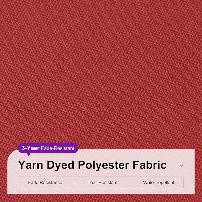 PURPLE LEAF 9 Feet Patio Umbrella Outdoor Cantilever Square Umbrella Aluminum Offset Umbrella with 360-degree Rotation for Garden Deck Pool Patio Terra