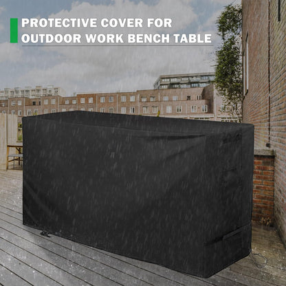 Work Bench Table Cover, Protective Table Cover for Workbench 48in/Garage Tool Bench/Hardwood Worktable-Suitable for Outdoor