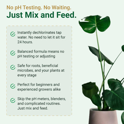 500ml Gold Leaf All-in-One Liquid Fertilizer – pH Balanced, Instantly Dechlorinates, No Additives Needed – for Soil, Hydroponics & Coco – Bigger Blooms, Higher Yields, Complete Plant Nutrition