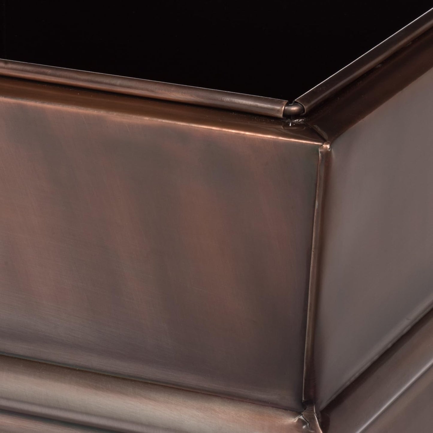 H Potter Tall Planter Large Copper Flower Pot Outdoor Indoor Patio