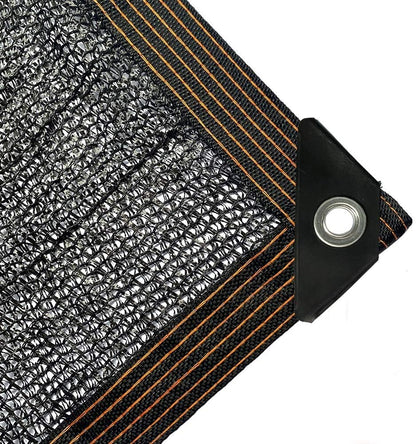 winemana 70% Black Shade Cloth, 10 x 20 FT Durable Mesh Tarp with Grommets, Resistant Garden Sun Shade Netting with Taped Edge for Plant Cover, Greenhouse, Patio, Tomatoes, Chicken Coop, Barn Kennel