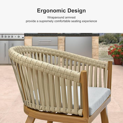 PURPLE LEAF 12 Pieces Outdoor Dining Set with Patio Aluminium Dining Table and Wicker Chairs Modern Furniture Cushions Sets for Backyard Indoor Decor Kitchen Teak