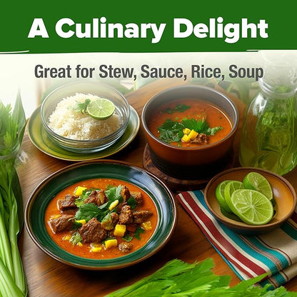 HOME GROWN 𝗨𝗦𝗔 𝗣𝗥𝗘𝗠𝗜𝗨𝗠 Culantro Seeds 360 Herb Seeds for Planting Non-GMO Heirloom Variety, Robust Flavor, Thrives in Heat, Grows Indoors or Outdoors, Cilantro Substitute (Eryngium Foetidum)