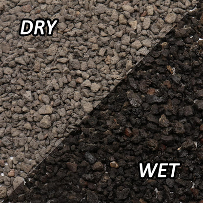 Volcanic Rock for Plants. Black Lava Rock. 1/5 Inch - 2 lbs for Potting Soil, Succulents, Pots, Plants, Indoor, Crafting, Vase Fillers (Mini (0.2 Inch), Horticultural - Black Lava, 2)