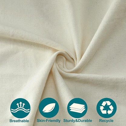 JoyView Boho Macrame Double Hammock with Hanging Ropes & Elegant Tassels 86.6x59 Portable Cotton Hammock for Patio Backyard Porch 450LBS Weight Capacity Perfect for Outdoor/Indoor - Beige Color