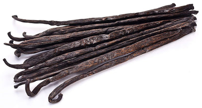 1/2 LB Vanilla Beans - Whole Extract Grade B Pods for Baking, Homemade Extract, Brewing, Coffee, Cooking - 8 Ounces | (Tahitian)