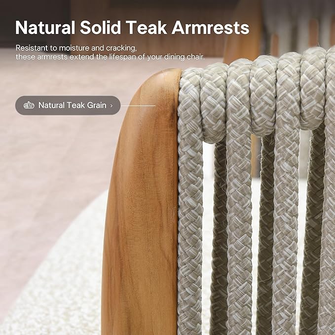 PURPLE LEAF 17 Pieces Outdoor Dining Set for 16, Aluminum Outdoor Patio Table and Chairs Set with Olefin Cushions, All-Weather Patio Dining Set for Garden or Deck, Beige