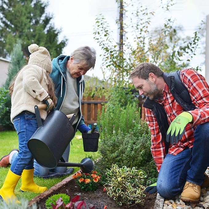 Waterproof Work Gloves for Men and Women, Hycool Thermal Insulated Freezer Rubber Coated Gloves,Super Grip L6201