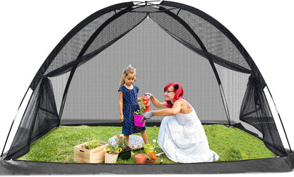 Crop Cages for Garden 17X13X7FT - Reusable Mesh Plant Cover for Outdoor Raised Garden Bed Protection Sun Shade & Bird Netting for Fruits/Vegetables and Bushes