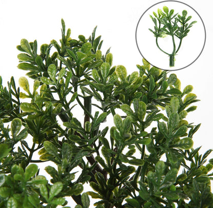 Artificial Bonsai Tree Juniper Faux Plants Indoor Small Fake Plants Decor with Ceramic Pots for Home Table Office Desk Bathroom Shelf Bedroom Living Room Farmhouse Decorations