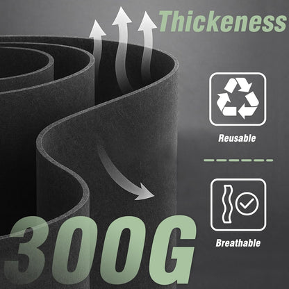 PHYEX 12-Pack 2 Gallon Grow Bags, Heavy Duty Fabric Pots with Handles, Reusable Plant Bags for Vegetable, Herbs & Flowers, BPA-Free, Breathable, Durable