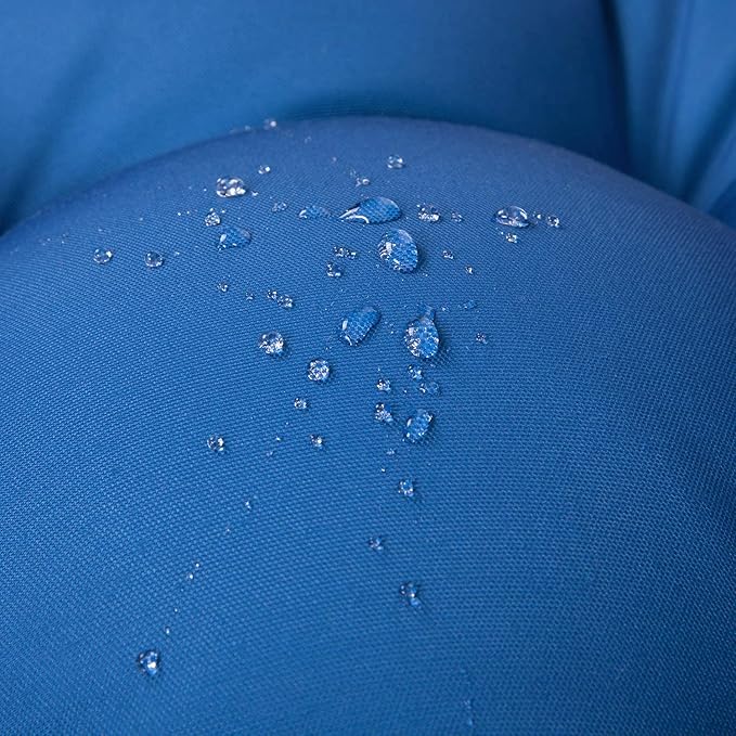 ARTPLAN All Weather Chair Outdoor Cushions Wicker Tufted Pillow with Back for Outdoor Furniture