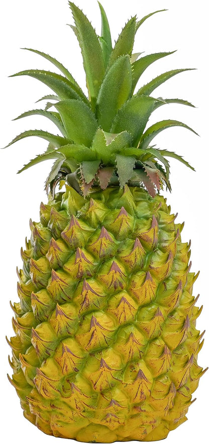 QIRMIZI Artificial Pineapple -Simulated Fruit Decoration, Lifelike Fake Fruit Model, Perfect for Home Decor, Kitchen, Party & Photography Prop – Realistic & Eco-Friendly,Green Large