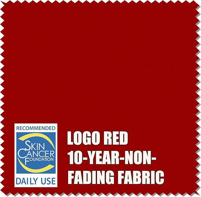 EliteShade USA Atlas 3-Tier 10x10FT Full Aluminum Cantilever Patio Umbrella for Outdoor restaurant Garden Courtyard Deck Pool and Marketing with Light(No battery),Red