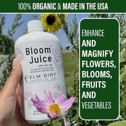 Elm Dirt's Bloom Juice for All Flowering Plants (3 Bottles)