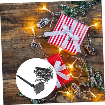 Outdoor Solar String Lights LED Warm White Solar Powered Garden Patio Balcony Decorative Lights with Easy Installation Weatherproof Design