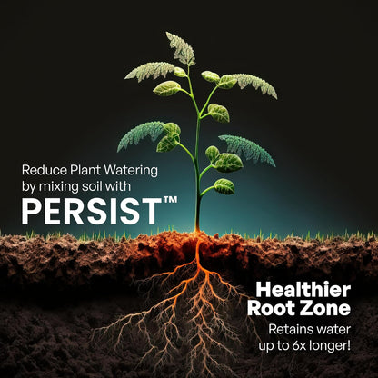 Persist Horticultural Charcoal 1.5 cuft, Biochar Soil Amendment for Plants, Improves Soil Quality, 100% Natural Active Carbon and Fertilizer Enhancer for Gardens.