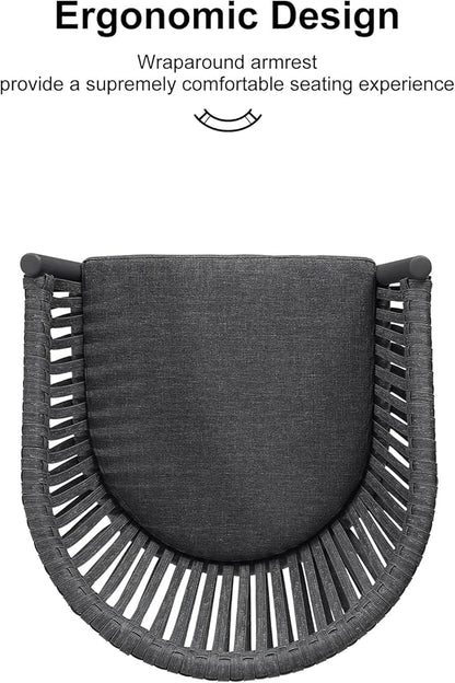 PURPLE LEAF 13 Pieces Oversized Outdoor Dining Set with Patio Aluminium Dining Table and Wicker Chairs Modern Furniture Cushions Sets for Backyard Indoor Decor Kitchen Gray