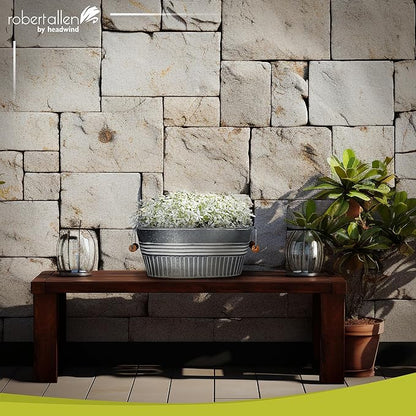 Headwind Vintage Collection 14-Inch White Wash Oval Galvanized Tub with Handles – Metal Wash Basin Planter - Galvanized Metal Tub for Indoor & Outdoor Use by Robert Allen