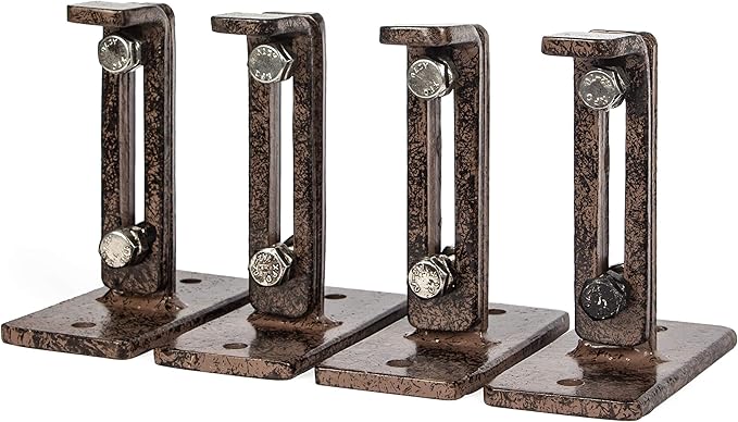 H Potter Outdoor Metal Wall Decor or Trellis for Climbing Plants Suitable as Art Garden Panel Roses Vines Privacy Includes Brackets for Hanging Gar214w1