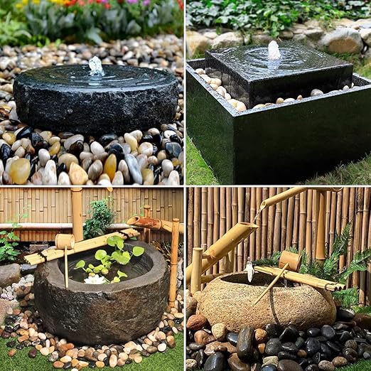 20LB High Polished Colorful River Rocks,1-2.2 Inch Mixed Colorful Pebbles for Garden Landscaping, Decorative Stones for Fish Tank, Vase Filling, Outdoor Decorative River Rocks