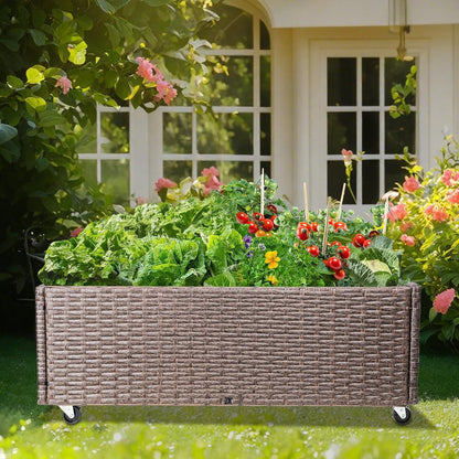 WONDER GARDEN Raised Garden Bed-Planter Box - Raised Garden Beds Outdoor for Vegetables Flower Herb Backyard Patio