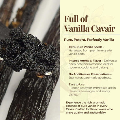 25 Whole Vanilla Beans Grade A + | Premium Vanilla Bean Pods for Making VanillaExtract | NON GMO | Perfect for Homemade Extract, Baking, Ice cream, Desserts |~6-8 Inches | NYVanilla.