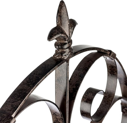 H Potter Outdoor Metal Wall Decor or Trellis for Climbing Plants Suitable as Art Garden Panel Roses Vines Privacy Includes Brackets for Hanging Gar214LW1