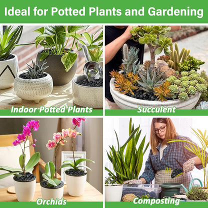 Legigo 12QT All Natural Horticultural Charcoal- Activated Hardwood Plant Charcoal for Soil Amendment, Conditioning Bonsai Soil, Succulent, Terrarium Supplies, Indoor Plant Potting Soil