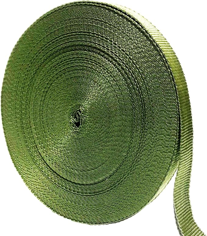 100FT Tree Support Straps for Staking and Guying, 3/4 inch Flexible Tree Support Straps, Versatile Tree Rope, Nylon Tree Ties for Effective Growing and Straightening