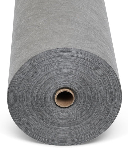Hanes Geo Nonwoven Landscape Fabric 6' x 300' – Heavy Duty Weed Barrier for Commercial Landscaping, Walkways & Erosion Control (Gray)