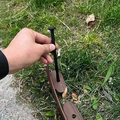 Flexible Garden Edging Borders 66FT,Landscape Edging Brown [Extra Tall 4IN High] with 60pcs Stakes,Garden Border Lawn Edging Mini Plastic Fence-Brown