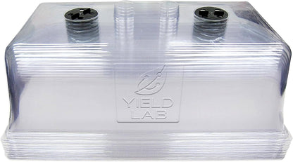 7 Inch Propagation Dome - 10 Pack Humidity Vented Domes – Plant Growing Dome for Seedling, Germination, Soil & Hydroponic Horticulture