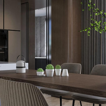 Fcacti 3 Inches Small White Terracotta Pots with Saucer, 12 Pack 3 Terra Cotta Planter with Drainage Holes, Small Clay Flower Pots for Plants, Succulents, Crafts, Wedding Favor