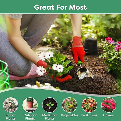 20-20-20 Water-Soluble Fertilizer – Powder for Liquid Plant Food for Indoor & Outdoor Plants, Orchids, Vegetables, Lawns, Flowers – 20 20 20 Fertilizer (10 QUARTS)