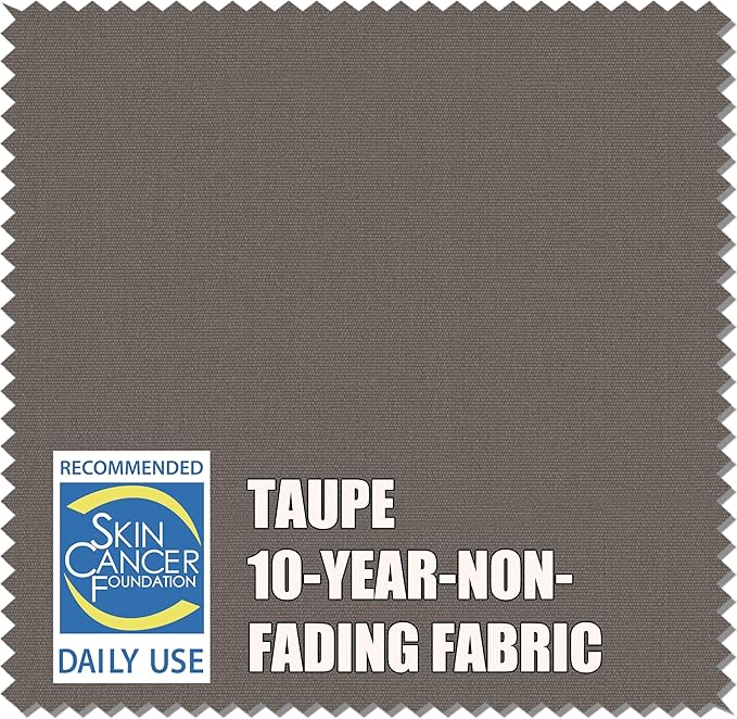 EliteShade USA APOLLO 3-Tier 10x10FT Full Aluminum Cantilever Patio Umbrella for Outdoor restaurant Garden Courtyard Deck Pool and Marketing with Light (No battery),Taupe