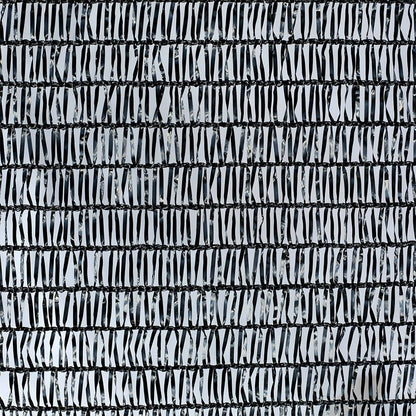 Agfabric 40% Shade Cloth 6.5X 20ft Sun Shade Sunblock Shade Cloth Cover with Clips for Plants, Black