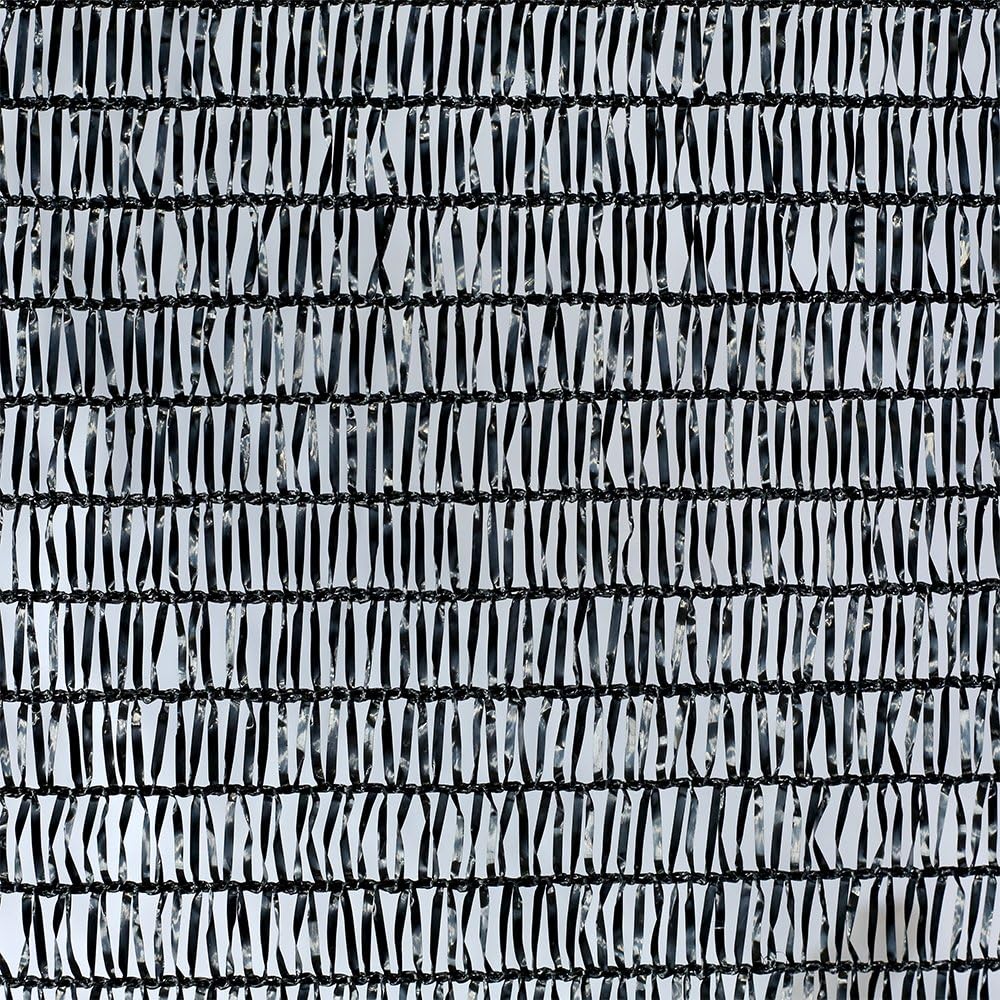 Agfabric 40% Shade Cloth 12X 20ft Sun Shade Fabric Sunblock Shade Cloth Cover with Clips for Plants, Black