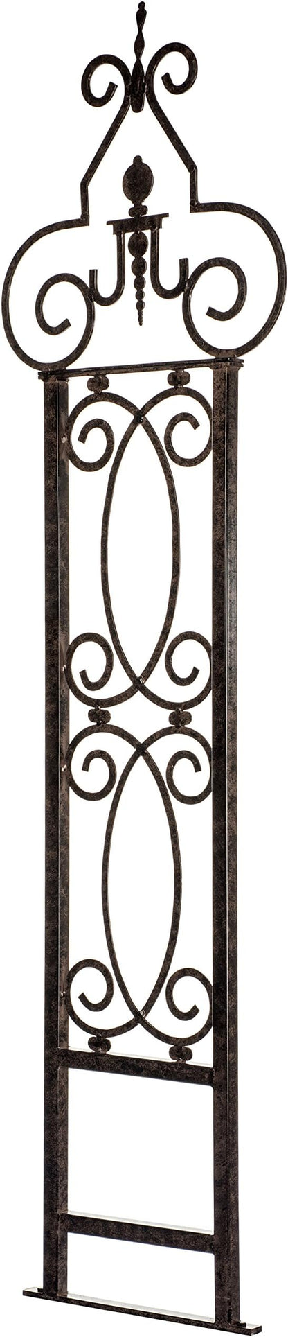 H Potter Garden Trellis for Climbing Plants Wrought Iron Metal for Vine Rose Flower Gar124