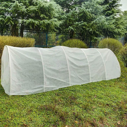 Agfabric Plant Covers Freeze Protection Floating Row Covers 7'x100' 0.9oz Plant Covers Freeze Sun Protection,Frost Cloth for Vegetables,White