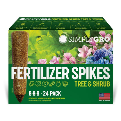 Tree & Shrub Fertilizer Spikes (24 Spikes - 6.0 Lbs)